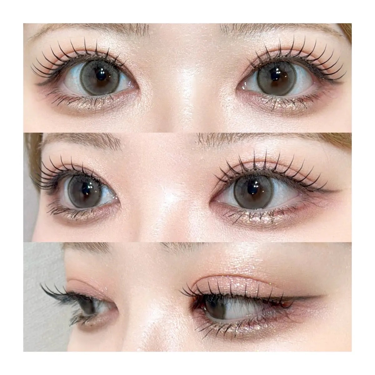 LILMOON 1dayシリコーン サンドグレー/LILMOON/ワンデー（１DAY）カラコンを使ったクチコミ（1枚目）