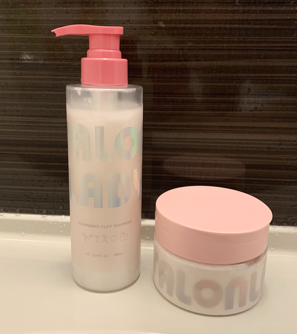サロンレディ クレンジングクレイシャンプー クレイヘアマスク(255g)/SALON LADY/市販シャンプーを使ったクチコミ（1枚目）