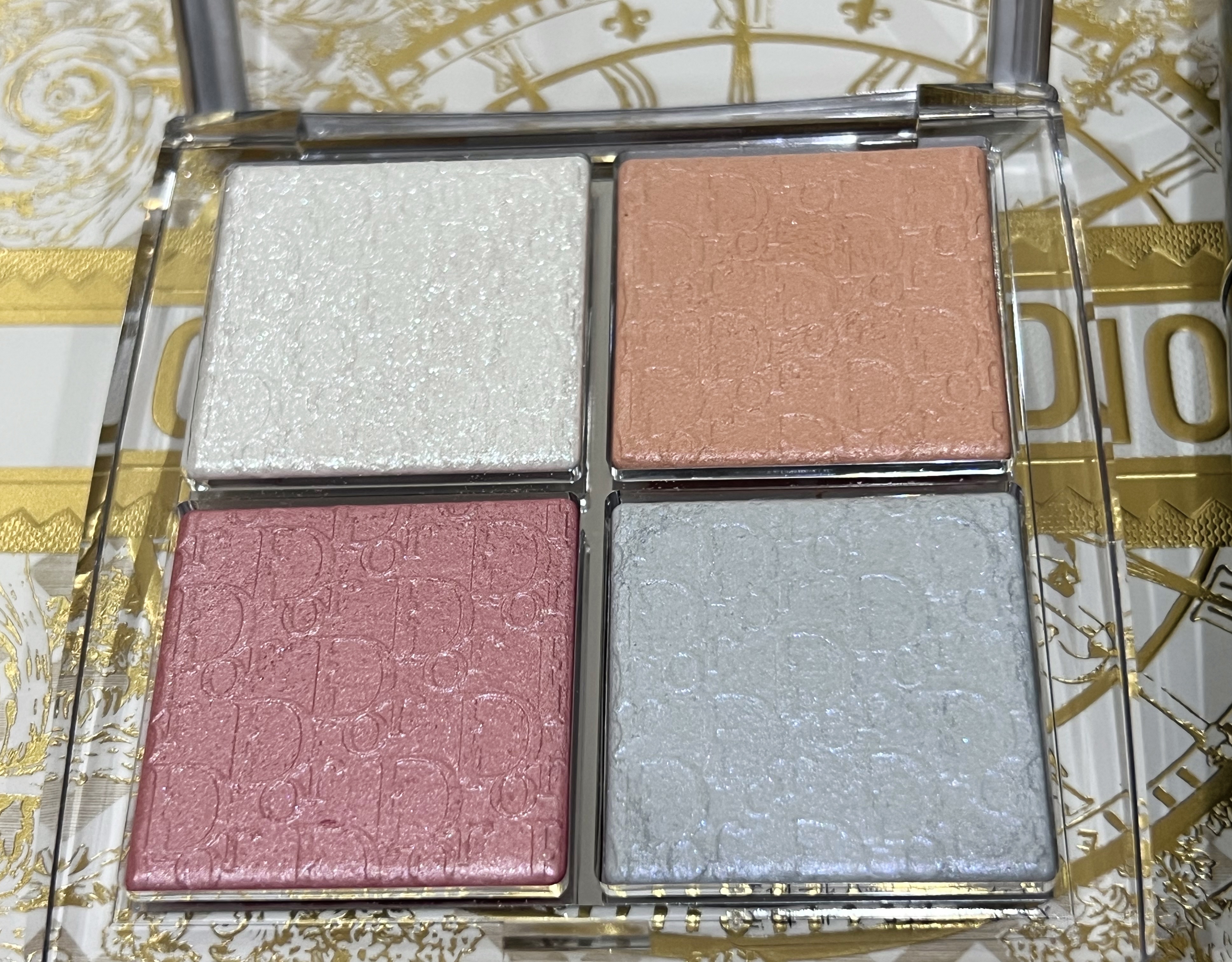 ディオール バックステージ フェイス グロウ パレット/Dior/ハイライトを使ったクチコミ（1枚目）