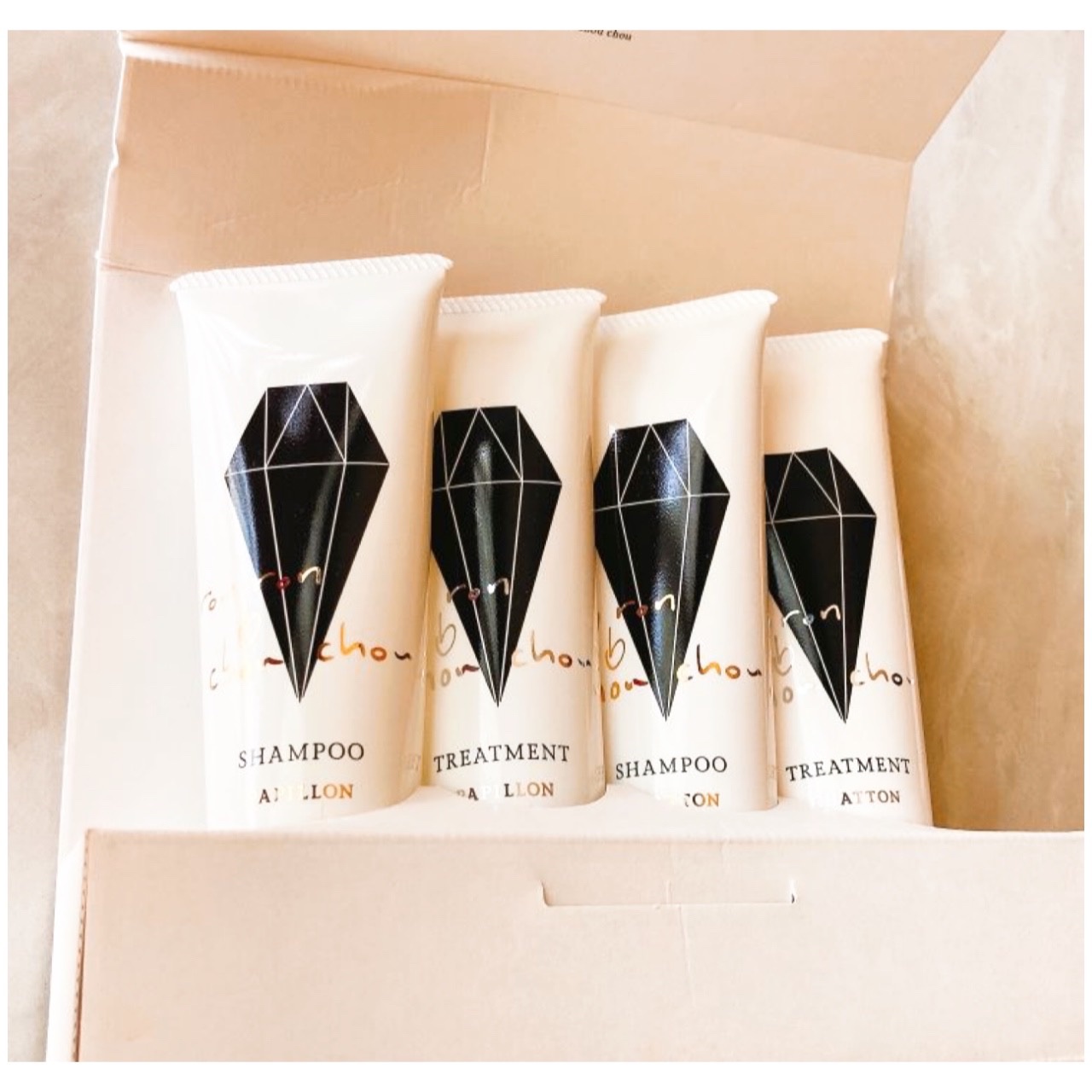 フィッティングセット/ron ron b chou chou/市販シャンプーを使ったクチコミ（2枚目）