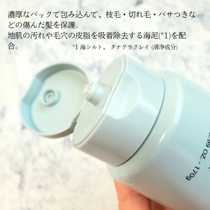 トカラの海のヘアパック/ノエビア/ヘアマスク・ヘアパックを使ったクチコミ(3枚目)