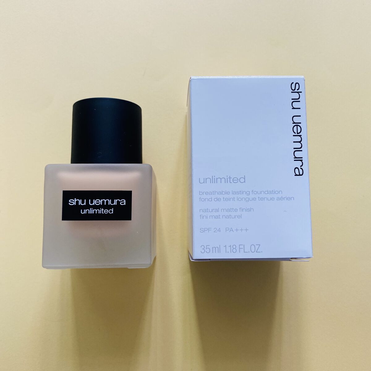 （旧）アンリミテッド ラスティング フルイド 564（標準色）/shu uemura/リキッドファンデーションを使ったクチコミ（3枚目）