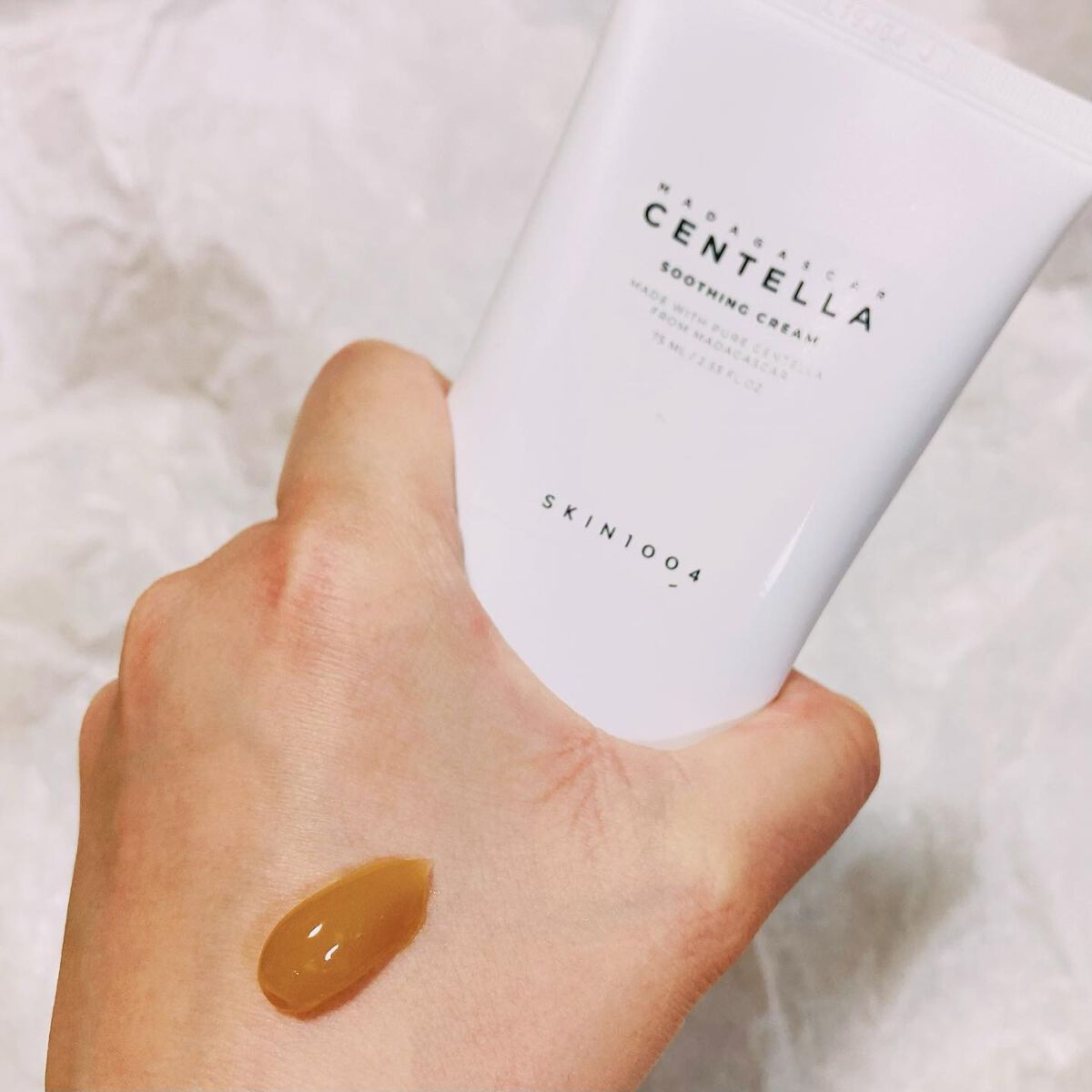 センテラ スージングクリーム/SKIN1004/フェイスクリームを使ったクチコミ(6枚目)