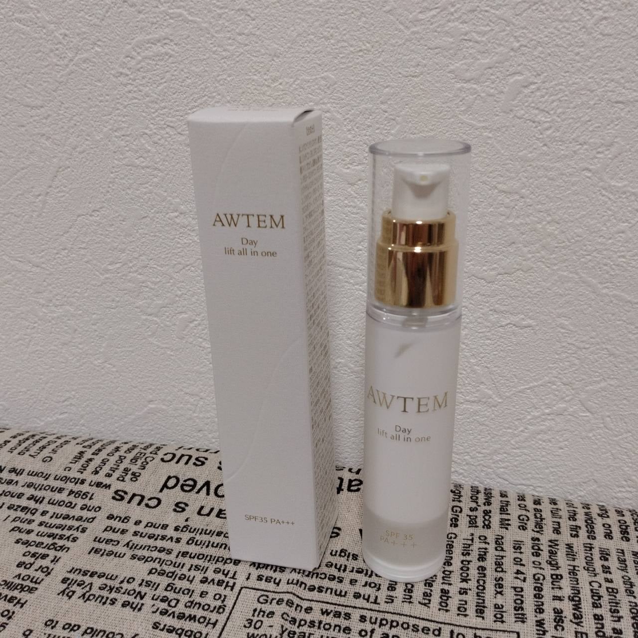 ナイトリフトオールインワン(夜⽤ジェルクリーム)/AWTEM/オールインワン化粧品を使ったクチコミ(5枚目)