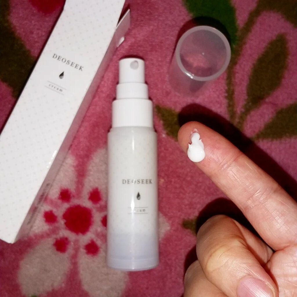 デオシーク クリーム/DEOSEEK/デオドラント・制汗剤を使ったクチコミ(1枚目)