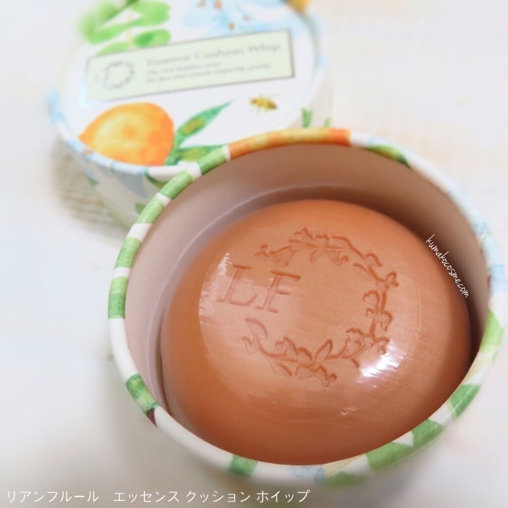 エッセンスクッションホイップ /Lien Fleur/洗顔石鹸を使ったクチコミ（2枚目）