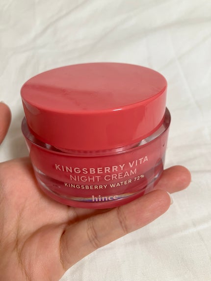 キングスベリービタナイトクリーム/hince/フェイスクリームを使ったクチコミ(1枚目)