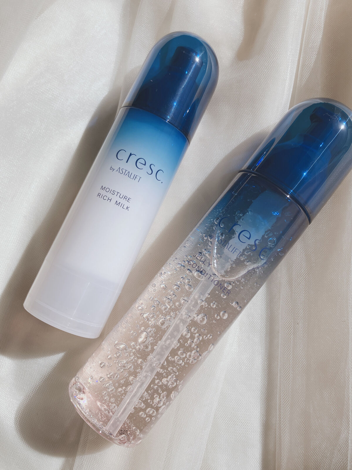 モイスチュア リッチミルク/cresc. by ASTALIFT/乳液を使ったクチコミ（2枚目）