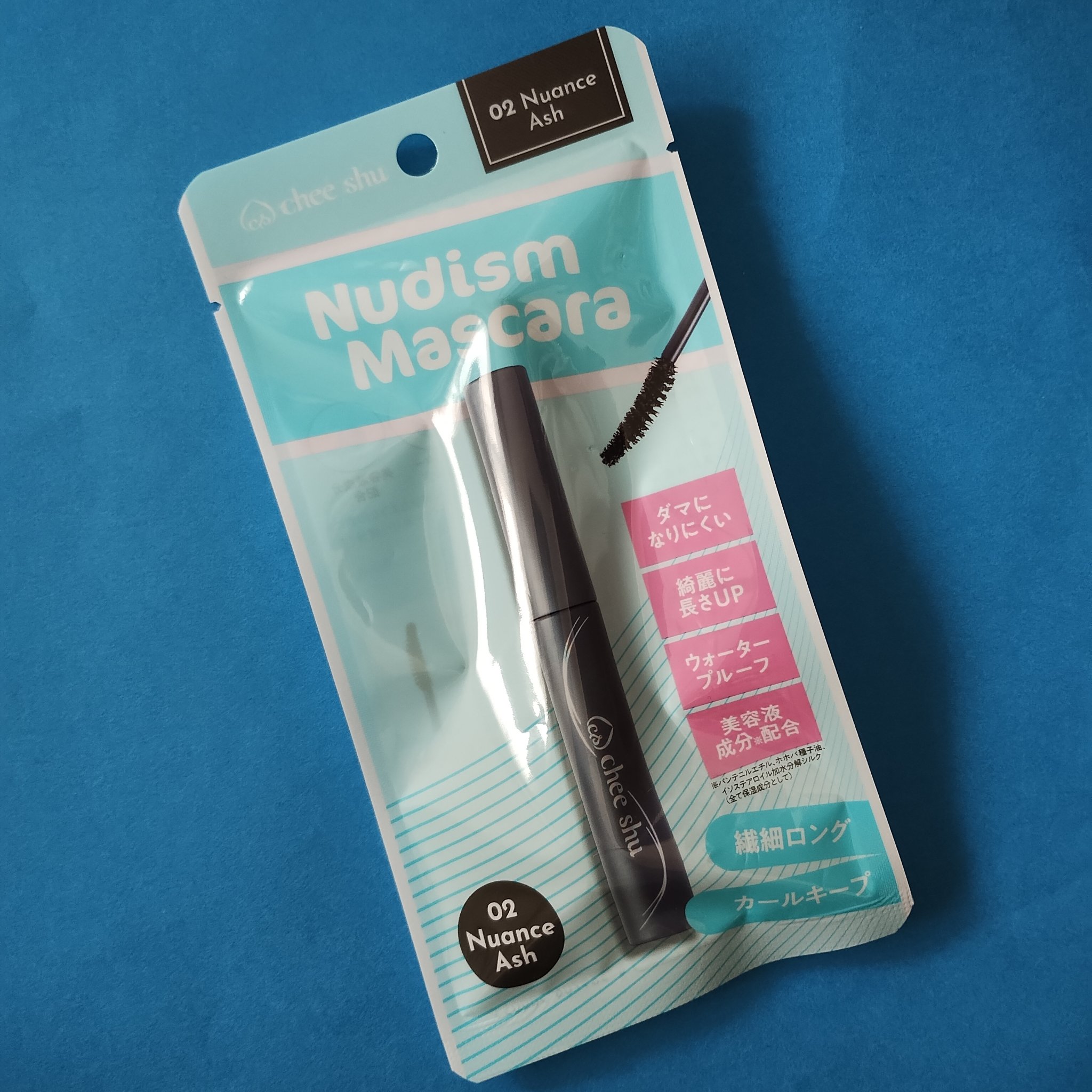 ヌーディズムマスカラ/chee shu/マスカラを使ったクチコミ（2枚目）