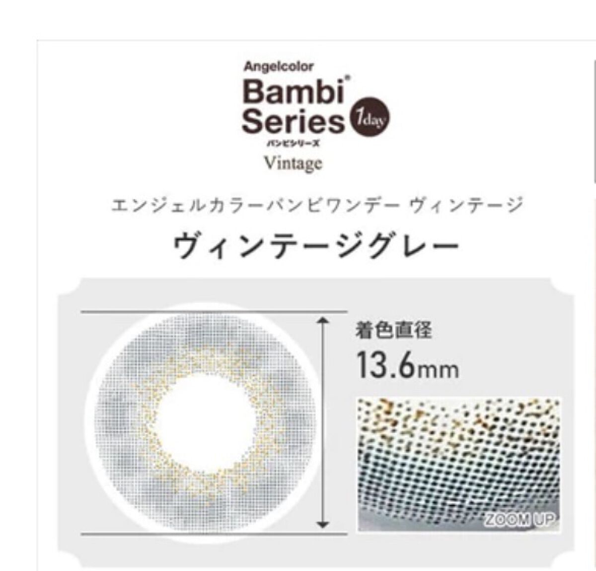 Angelcolor Bambi Series Vintage 1day/AngelColor/ワンデー（１DAY）カラコンを使ったクチコミ（3枚目）