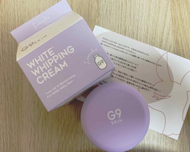 WHITE WHIPPING CREAM(ウユクリーム)/G9SKIN/化粧下地を使ったクチコミ（1枚目）