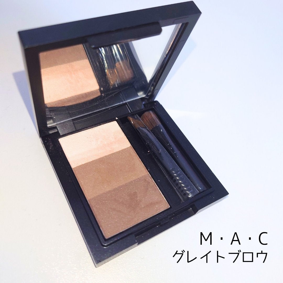 グレイト ブロウ/M・A・C/パウダーアイブロウを使ったクチコミ(1枚目)