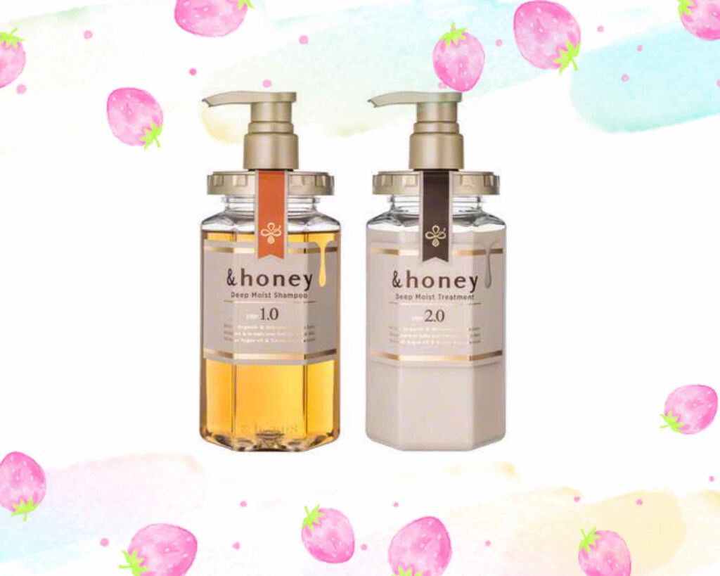 ディープモイスト シャンプー1.0/ヘアトリートメント2.0/&honey/市販シャンプーを使ったクチコミ(1枚目)