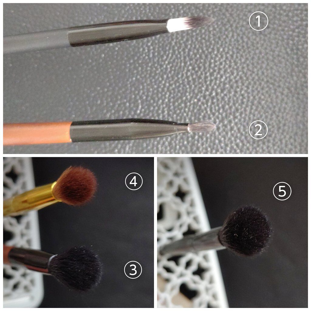 ごくふわブラシ/DAISO/メイクブラシを使ったクチコミ（3枚目）