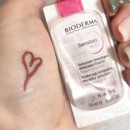 サンシビオ エイチツーオー D/ビオデルマ/クレンジングウォーターを使ったクチコミ(3枚目)