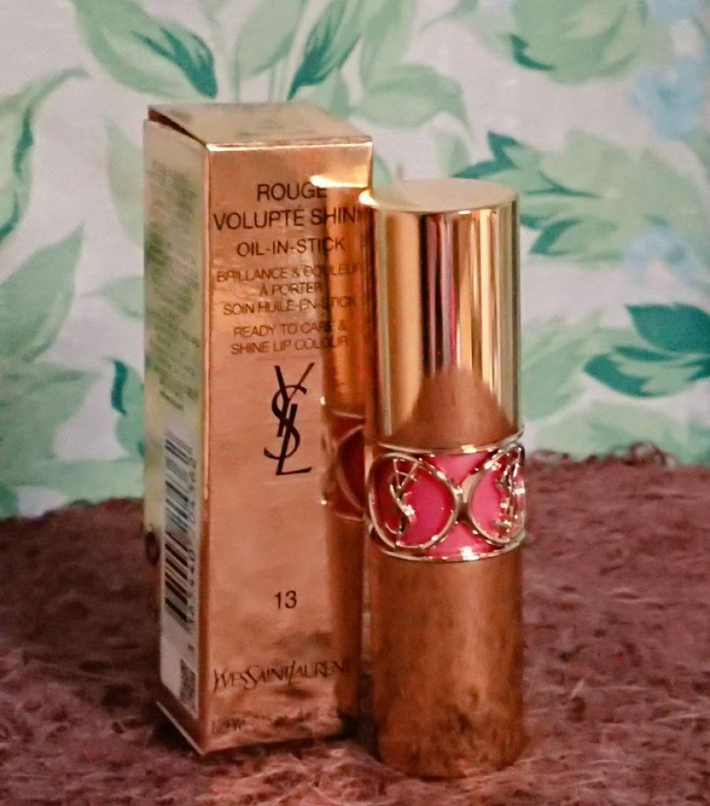 ルージュ ヴォリュプテ シャイン/YVES SAINT LAURENT BEAUTE/口紅を使ったクチコミ（1枚目）