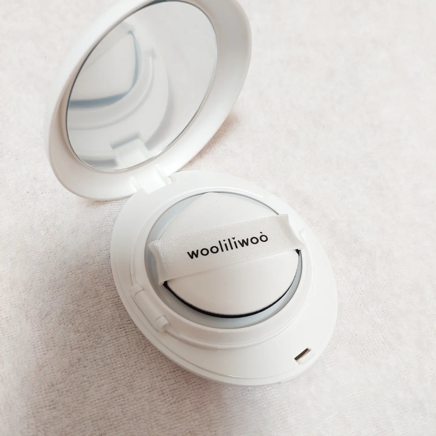 エッグサンクッション/wooliliwoo/日焼け止めローションを使ったクチコミ（2枚目）