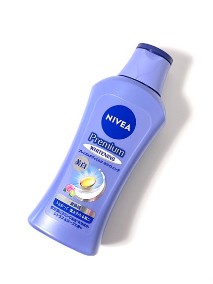 プレミアムボディミルク ホワイトニング【医薬部外品】 /ニベア/ボディミルクを使ったクチコミ(1枚目)