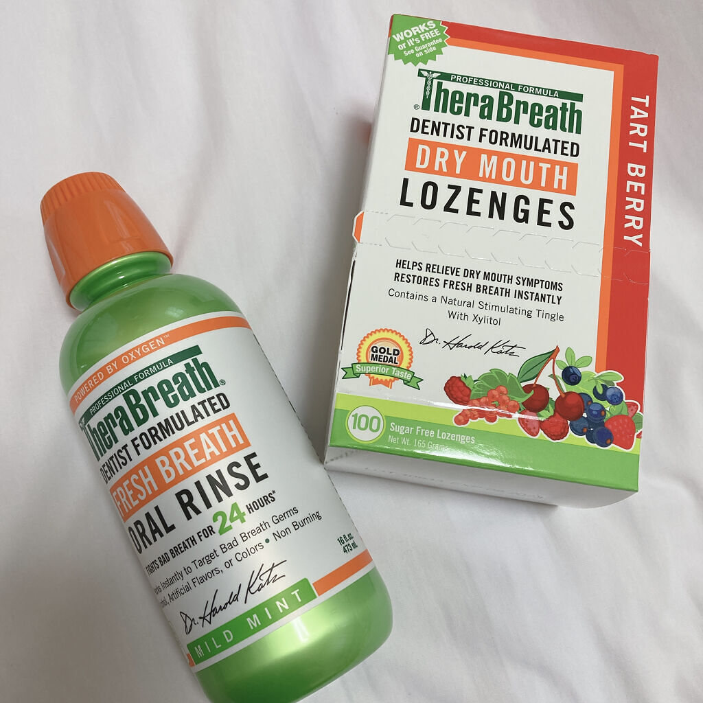 ドライマウスロゼンジ マンダリンミント/セラブレス/その他オーラルケアを使ったクチコミ（1枚目）