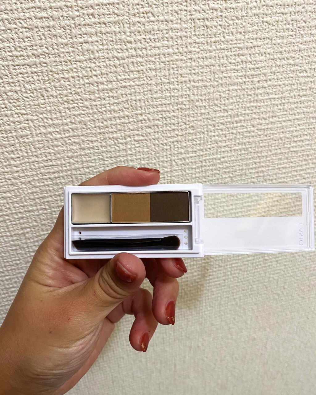 アイブロウ パウダー＆ベース BR301 ライトブラウン/FASIO/パウダーアイブロウを使ったクチコミ（2枚目）