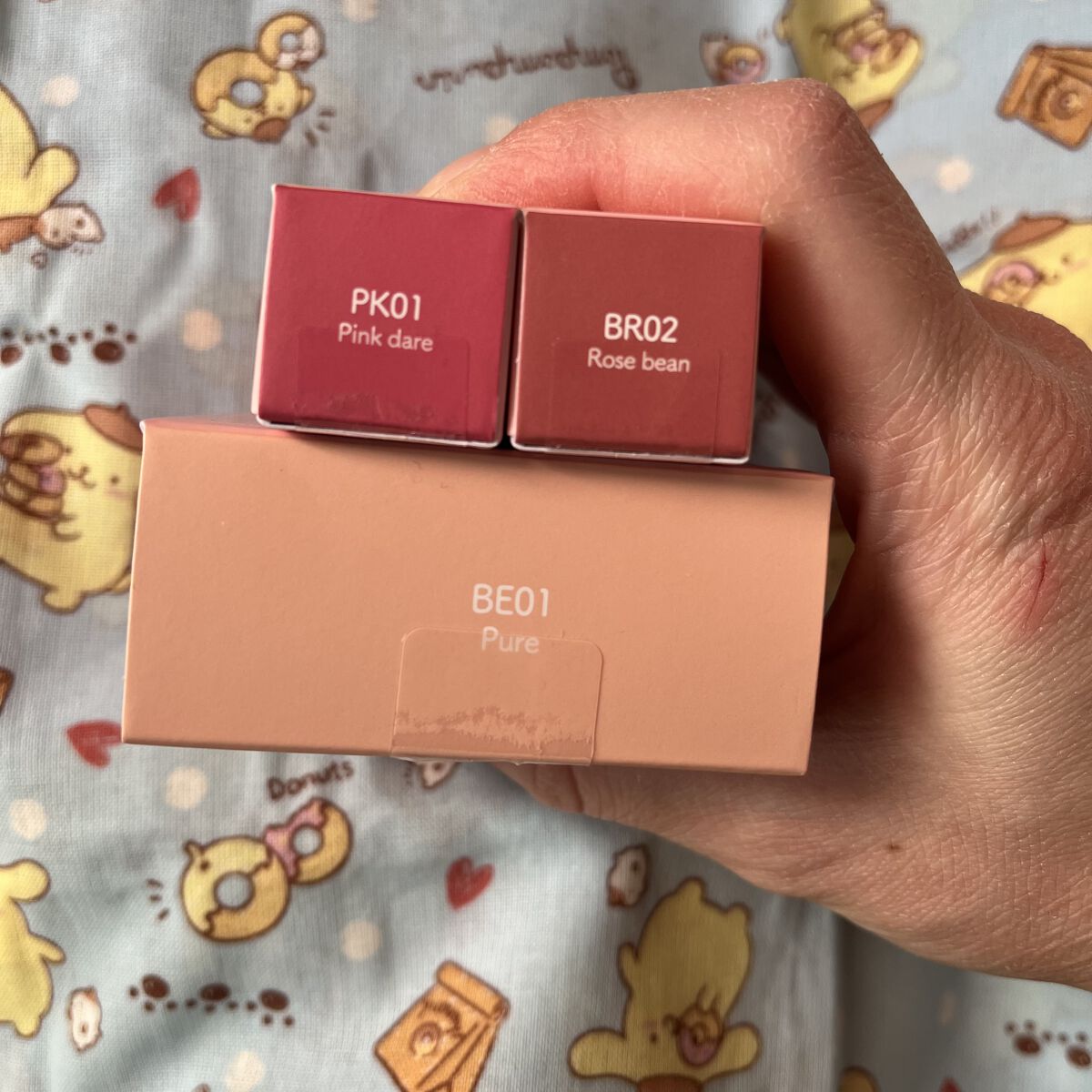 アンドバイロムアンド　グラッシーボムティント/&nd by rom&nd/リップティントを使ったクチコミ（2枚目）