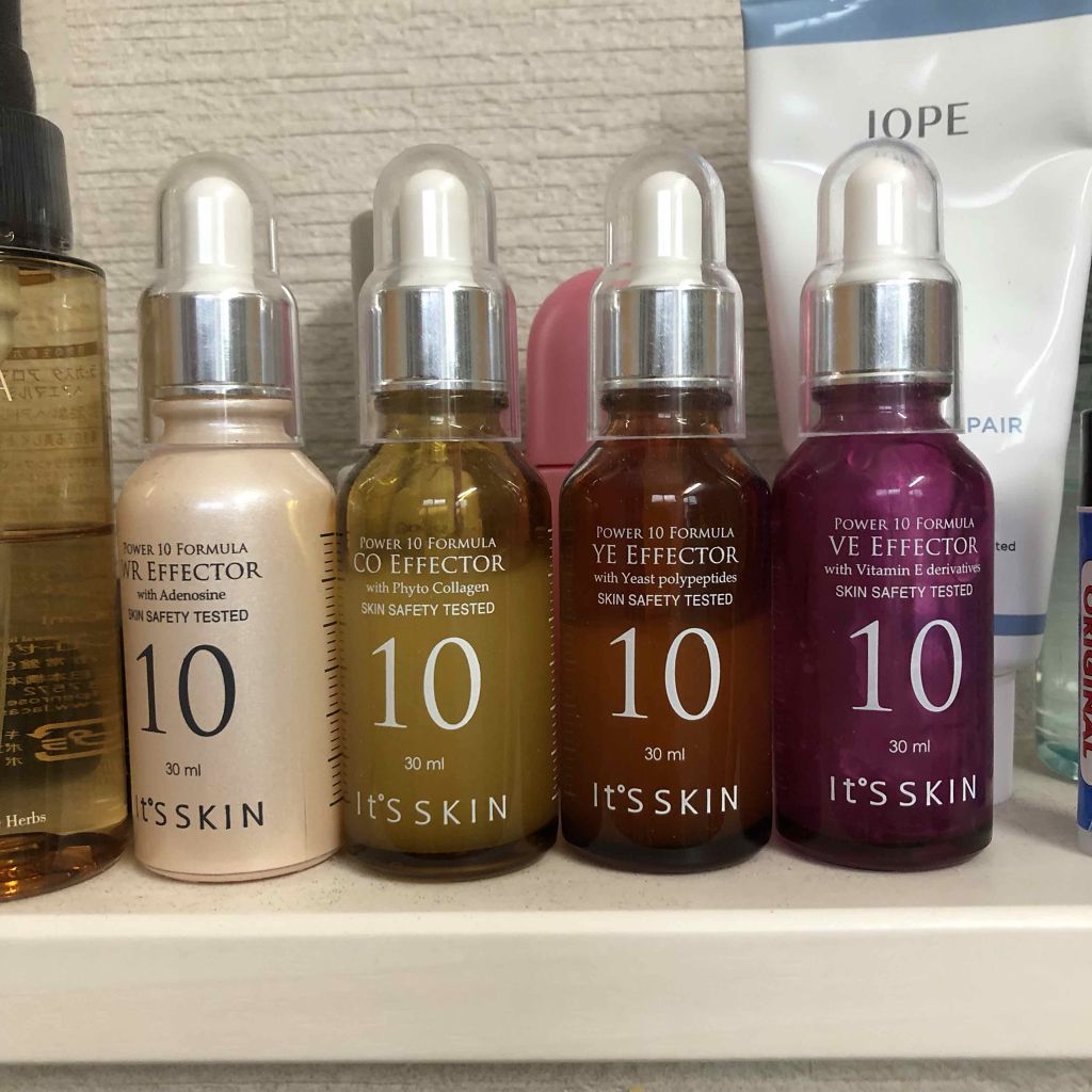 POWER　10　FORMULA　VE　EFFECTOR/It's skin/美容液を使ったクチコミ（3枚目）