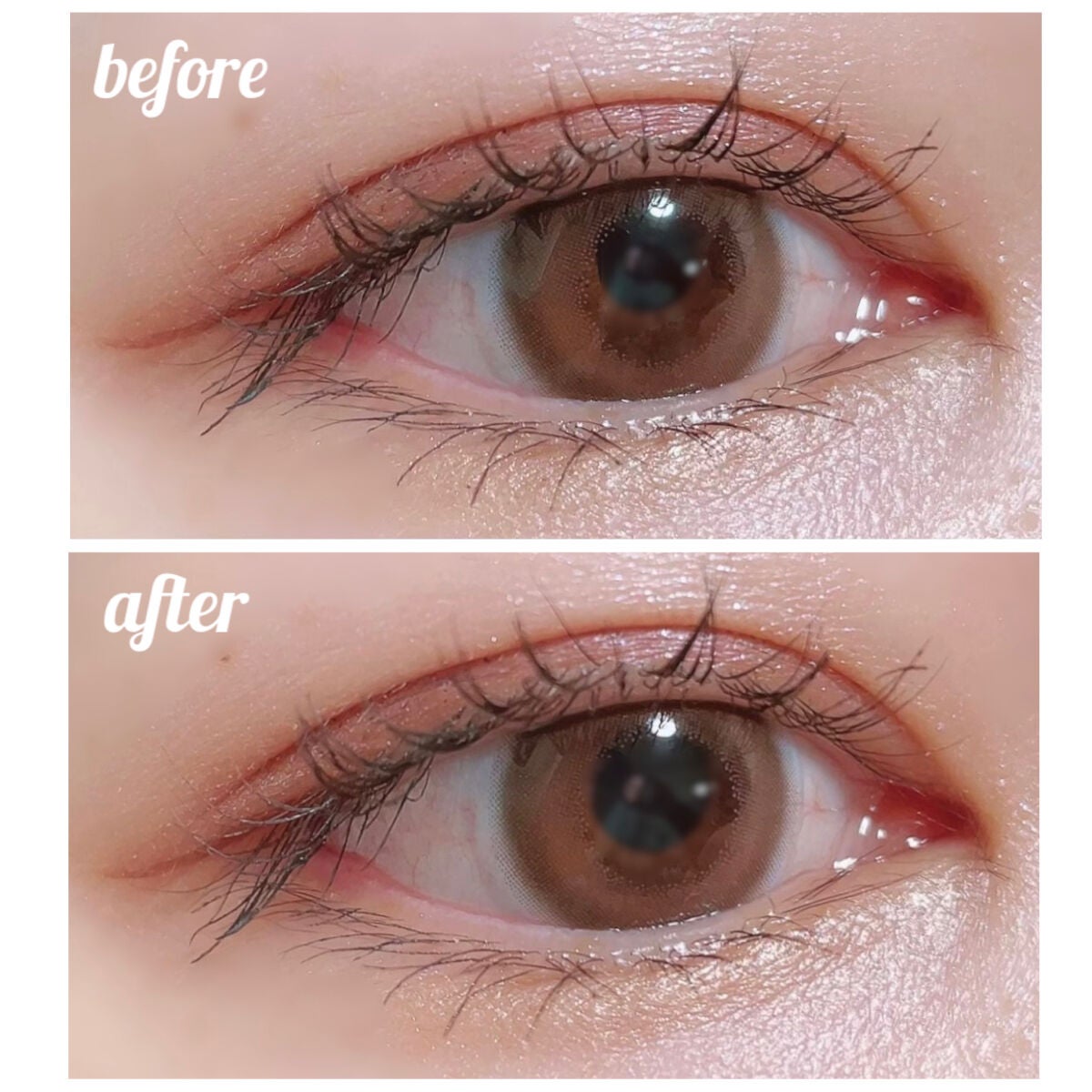 描くふたえアイライナー/CEZANNE/リキッドアイライナーを使ったクチコミ(4枚目)