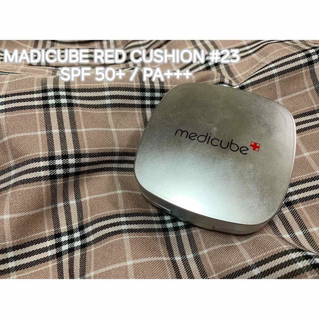 メディキューブレッドクッション/MEDICUBE/クッションファンデーションを使ったクチコミ(1枚目)