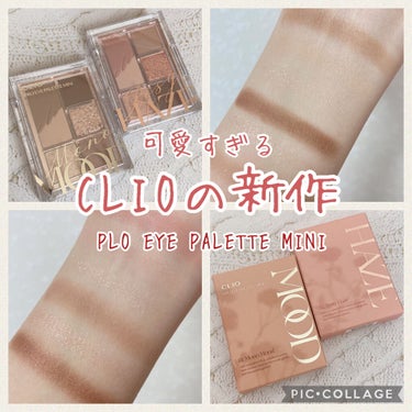 プロ アイパレット ミニ/CLIO/パウダーアイシャドウを使ったクチコミ（1枚目）