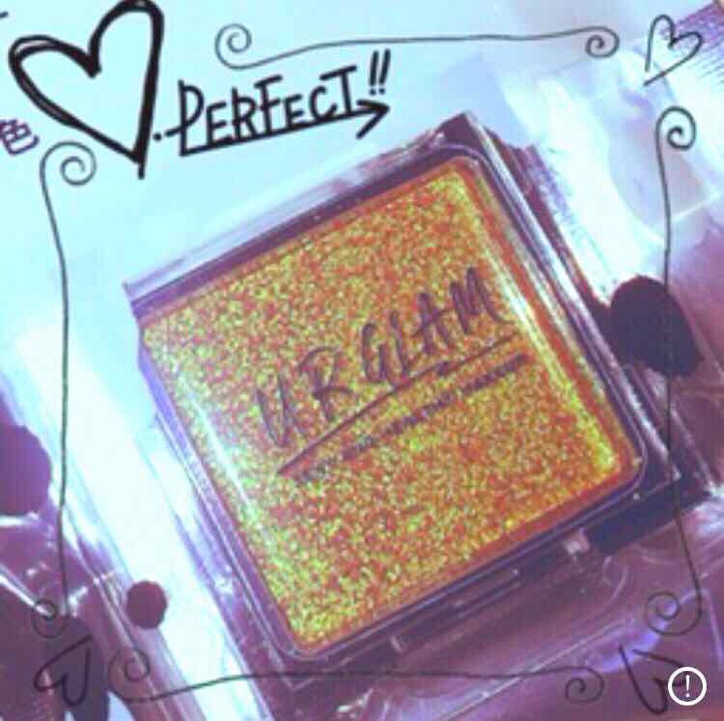 UR GLAM　POWDER EYESHADOW/U R GLAM/単色アイシャドウを使ったクチコミ（1枚目）