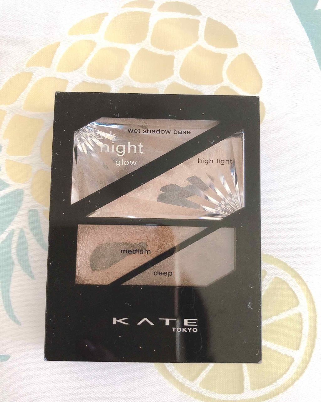 ダークナイトグロウ/KATE/アイシャドウパレットを使ったクチコミ(1枚目)