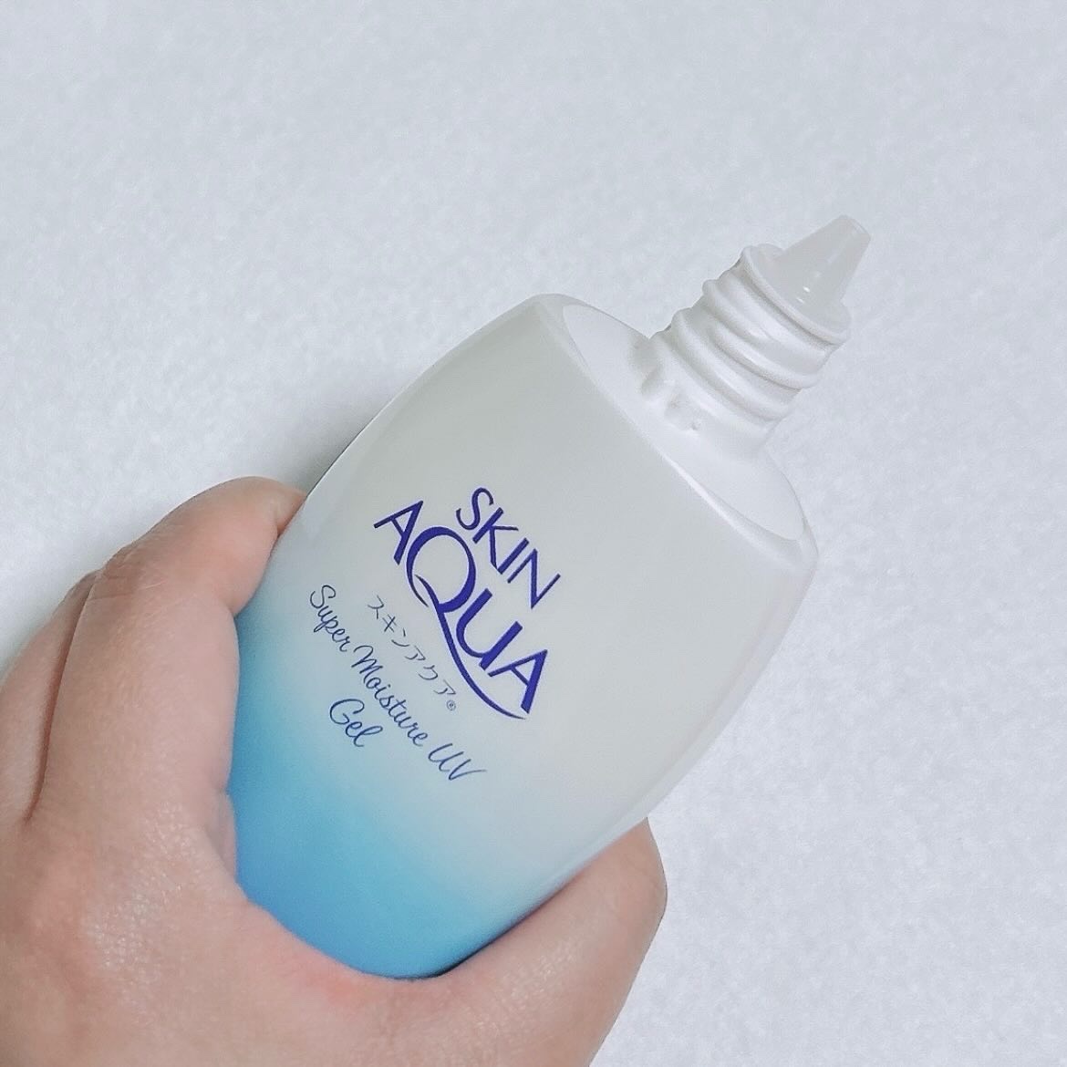 スキンアクア スーパーモイスチャージェル/スキンアクア/日焼け止めジェルを使ったクチコミ（3枚目）