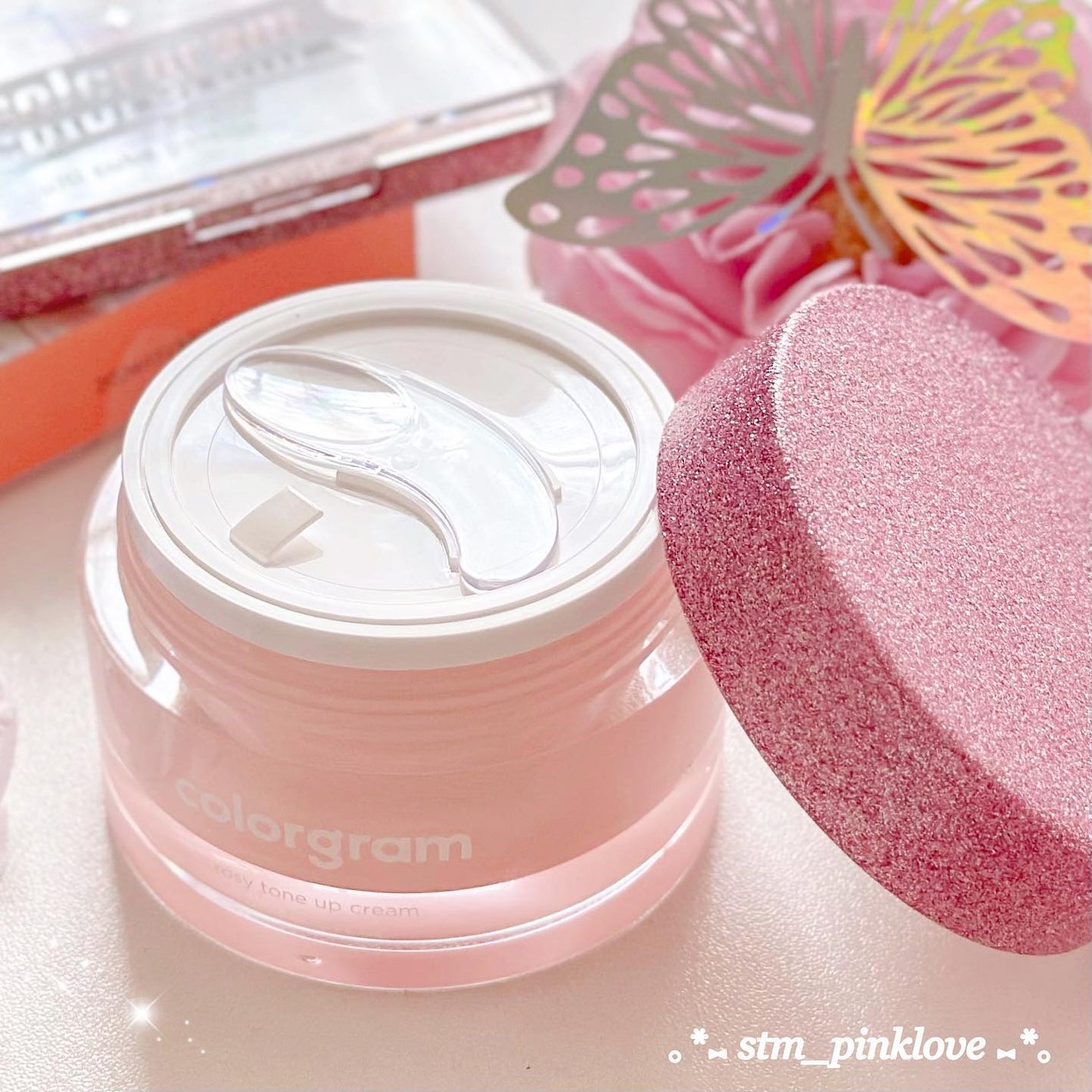 ロージー トーンアップクリーム /Colorgram/化粧下地を使ったクチコミ(4枚目)