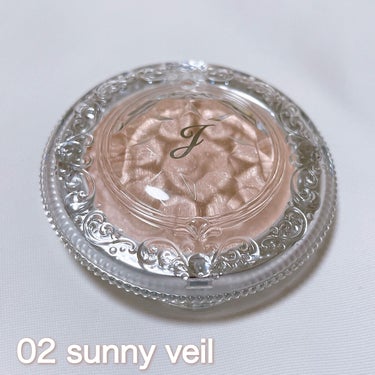 ジルスチュアート　メルティシマー ブラッシュ 02 sunny veil/JILL STUART/パウダーチークを使ったクチコミ（2枚目）