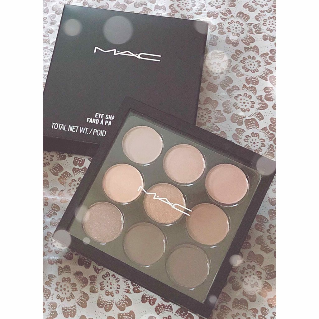 スモール アイシャドウ×9/M・A・C/アイシャドウパレットを使ったクチコミ(1枚目)