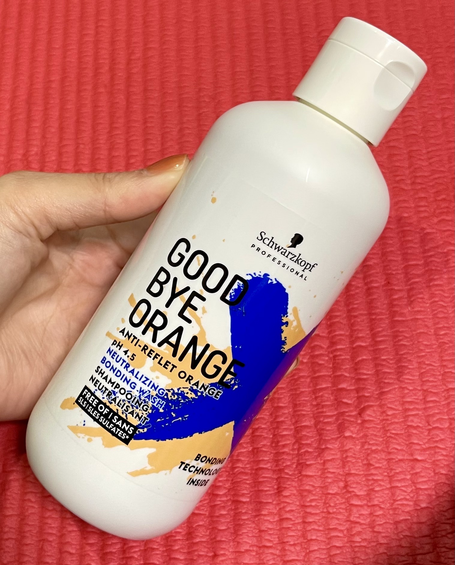 グッバイ オレンジ カラーシャンプー/シュワルツコフ プロフェッショナル/サロンシャンプーを使ったクチコミ（1枚目）