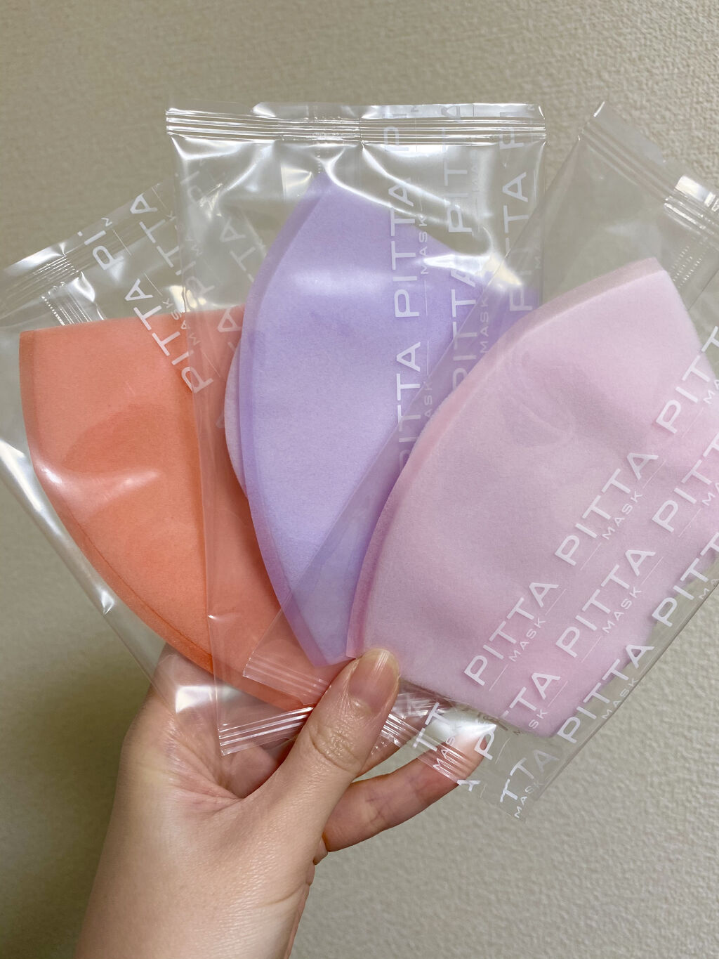 PITTA MASK REGULAR PASTEL 3P3C/アラクス/マスクを使ったクチコミ（2枚目）