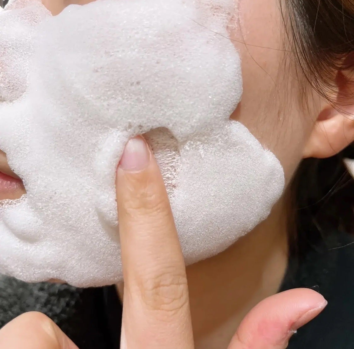 ももぷり フレッシュバブルパック/ももぷり/洗い流すパック・マスクを使ったクチコミ(2枚目)