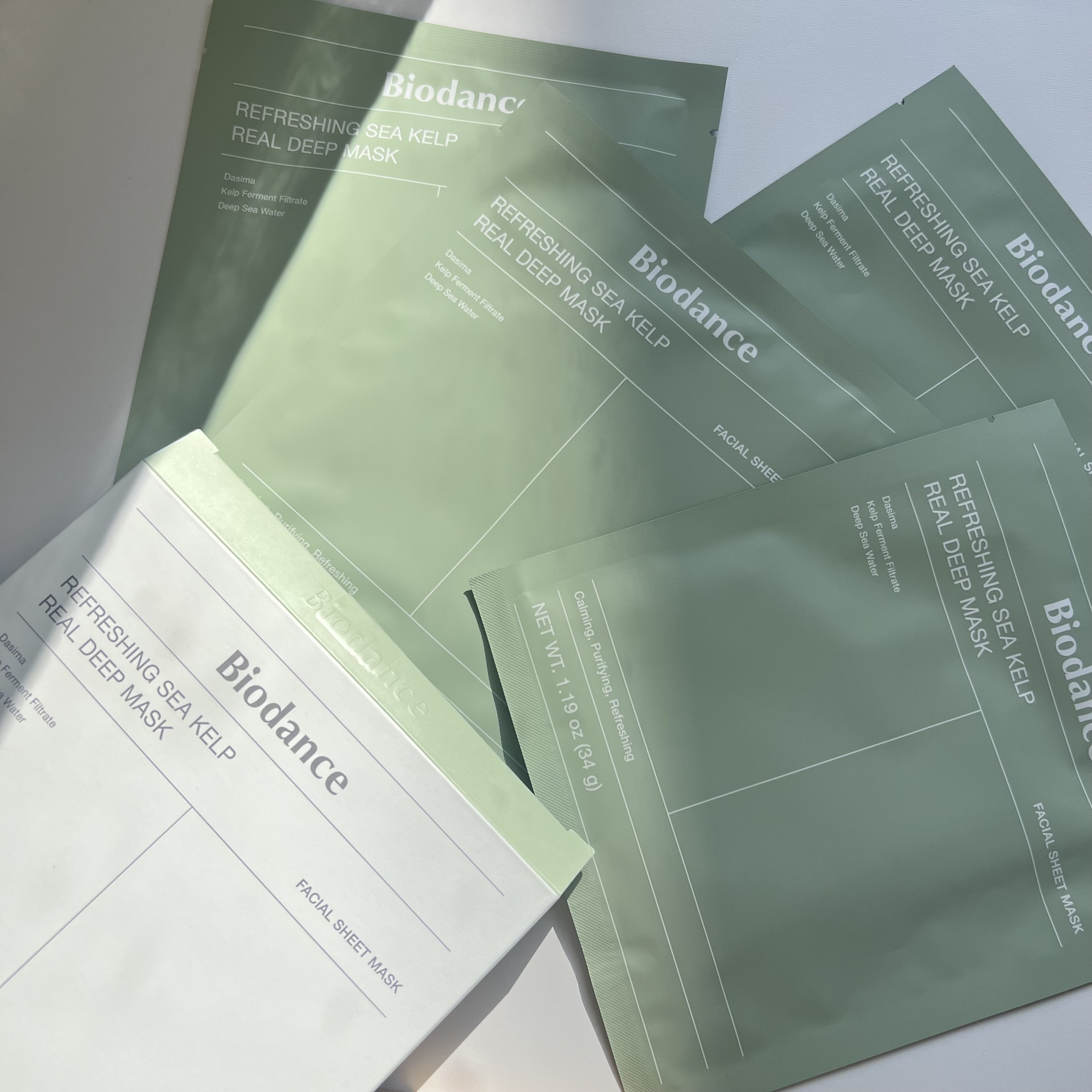 リフレッシング シーケルプ リアルディープマスク/Biodance/シートマスク・パックを使ったクチコミ（1枚目）