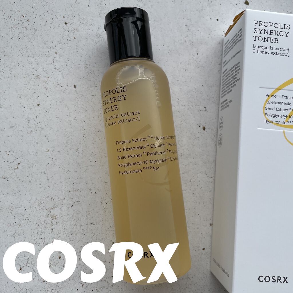 フルフィットプロポリスシナジートナー/COSRX/化粧水を使ったクチコミ（1枚目）
