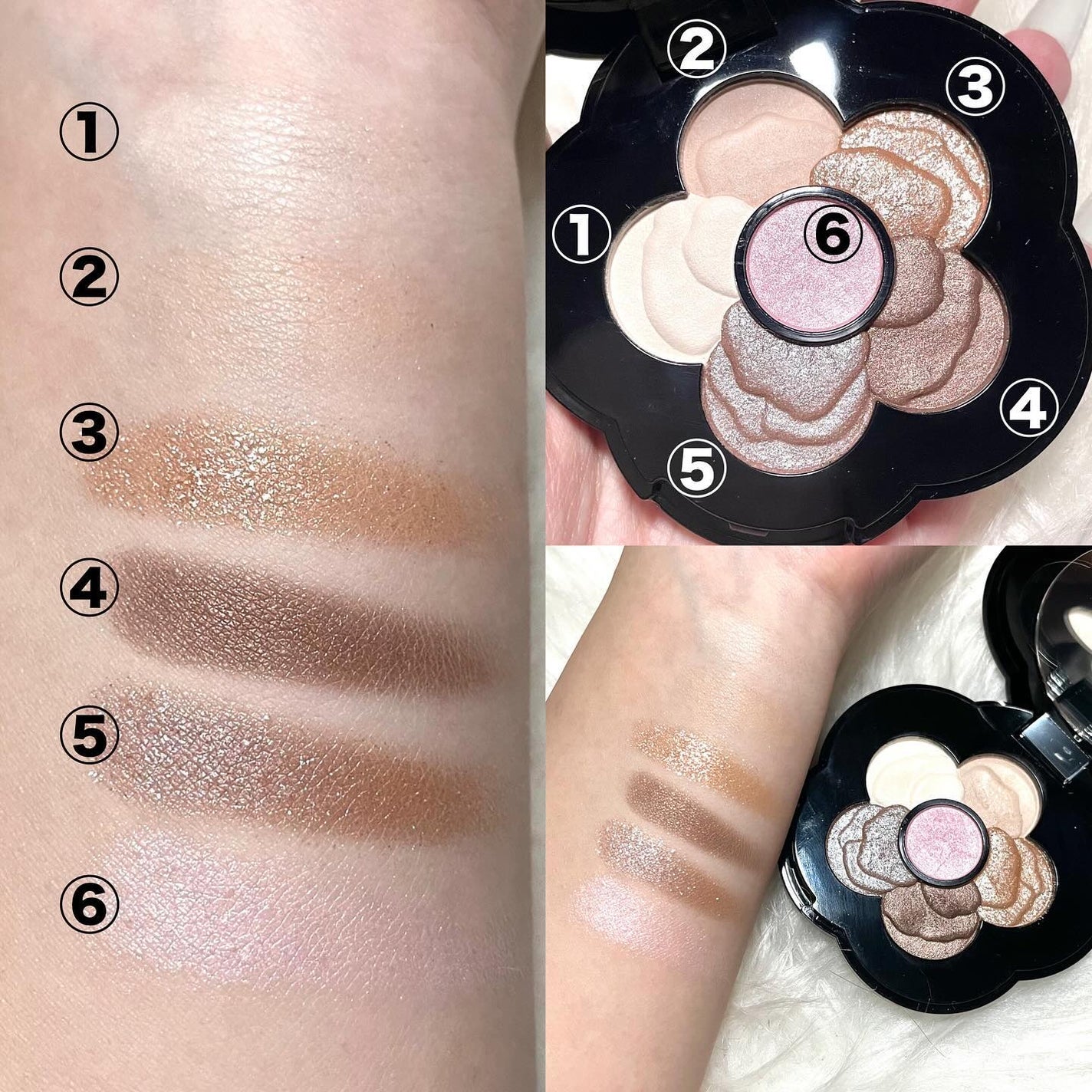 チアリー カラーズ フォー アイズ/MARY QUANT/アイシャドウパレットを使ったクチコミ(3枚目)