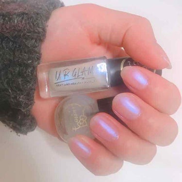 UR GLAM　COLOR NAIL SELECTION マットコート/U R GLAM/マニキュアを使ったクチコミ（2枚目）