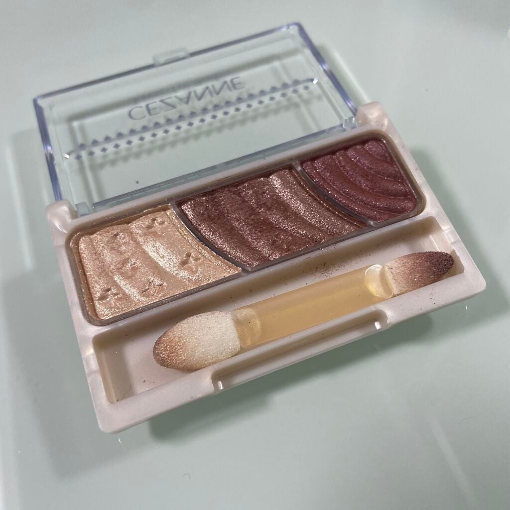 トーンアップアイシャドウ/CEZANNE/アイシャドウパレットを使ったクチコミ(5枚目)