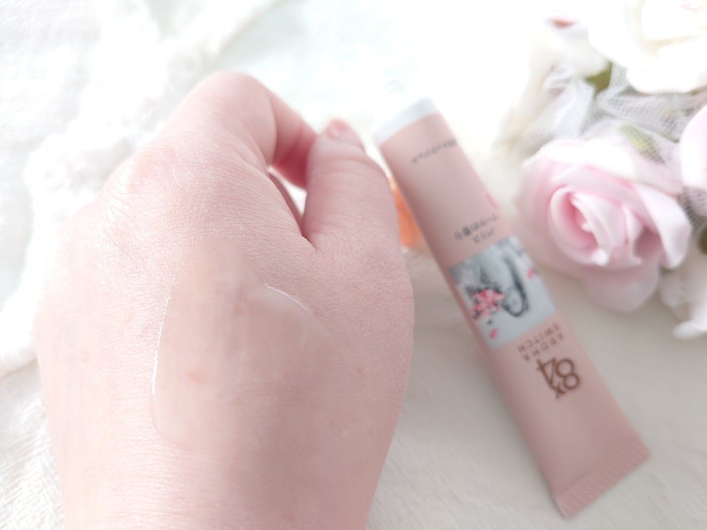 8x4 アロマスイッチ 涼感ネックジェル パリスブーケの香り/8x4/デオドラント・制汗剤を使ったクチコミ(4枚目)