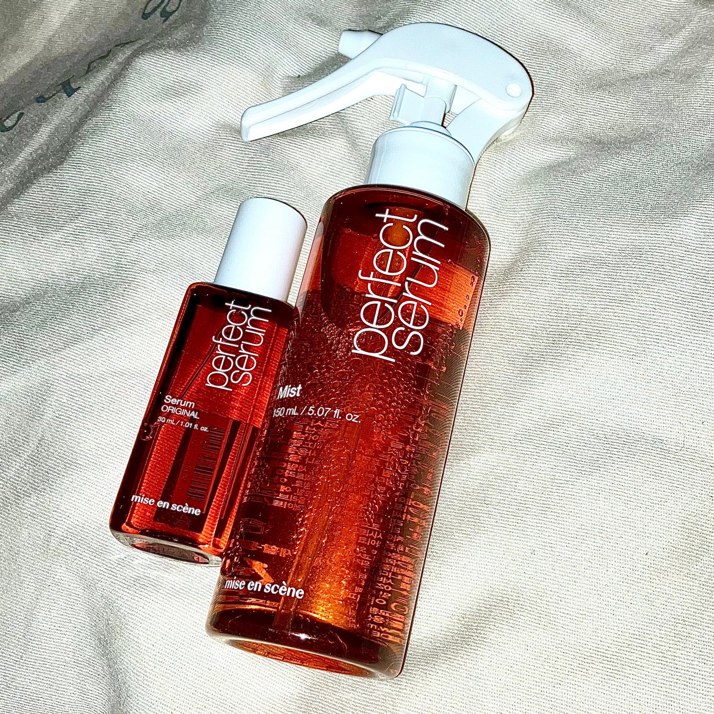 パーフェクトセラム オリジナルセラム/miseenscene/アウトバストリートメントを使ったクチコミ(2枚目)