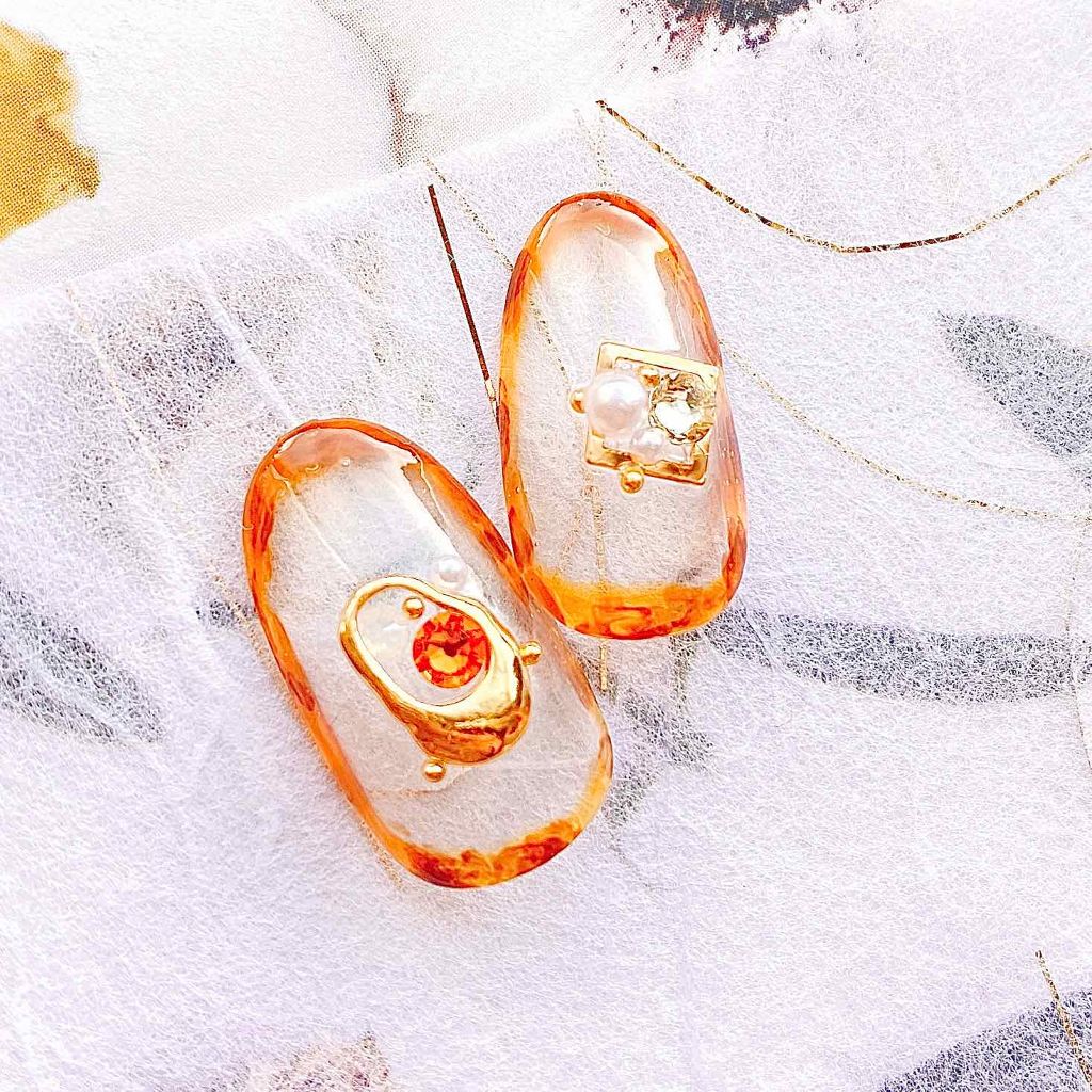 AC ネイル フィックス グロッシー トップコート/AC MAKEUP/ネイルトップコートを使ったクチコミ（3枚目）