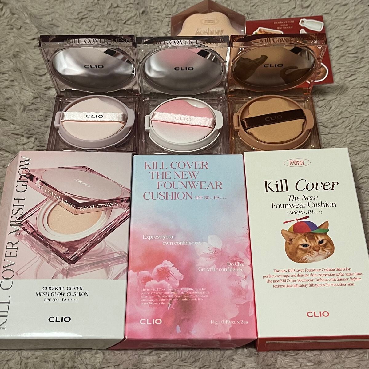 キル カバー ザ ニュー ファンウェア クッション/CLIO/クッションファンデーションを使ったクチコミ(2枚目)