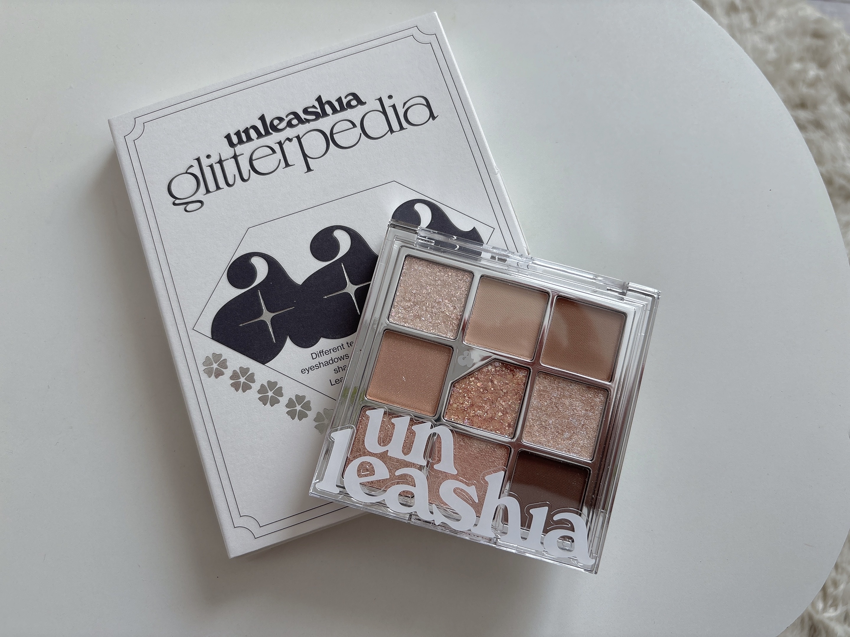 グリッターペディアアイパレット/unleashia/アイシャドウパレットを使ったクチコミ（1枚目）