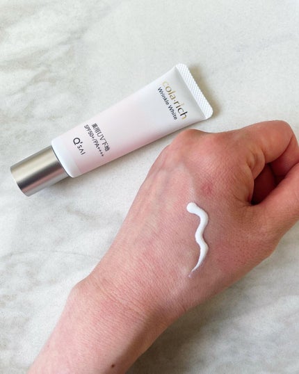 リンクルホワイトトーンアップUVベース/コラリッチ/化粧下地を使ったクチコミ(2枚目)