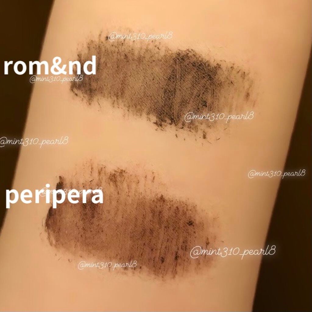 インク カラー カラ(AD)/PERIPERA/マスカラを使ったクチコミ(2枚目)